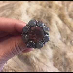 Kum Kum Gemstone Ring Size 8